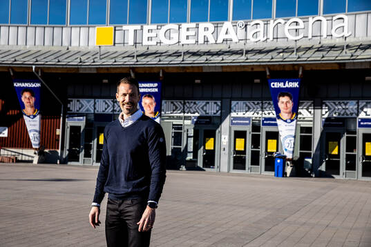 Leksands IFs nya VD Gabriel Edelbrock