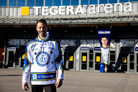 Leksands IFs nya VD Gabriel Edelbrock