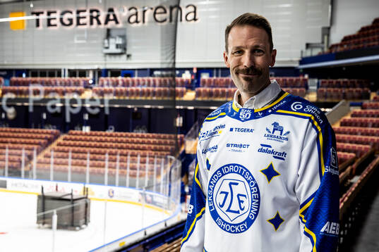 Leksands IFs nya VD Gabriel Edelbrock