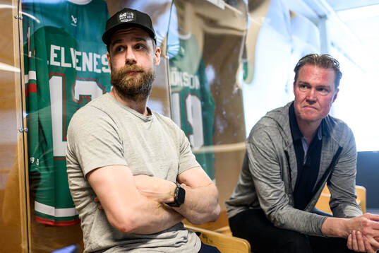 Calvin de Haan och Kenny Jönsson