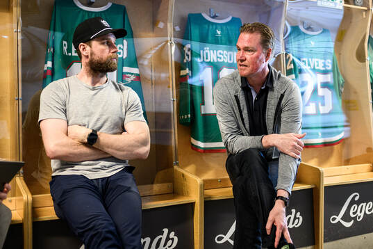 Calvin de Haan och Kenny Jönsson