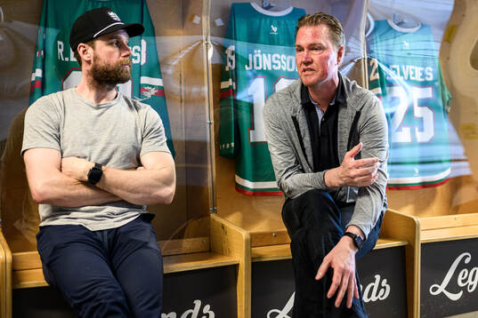 Calvin de Haan och Kenny Jönsson