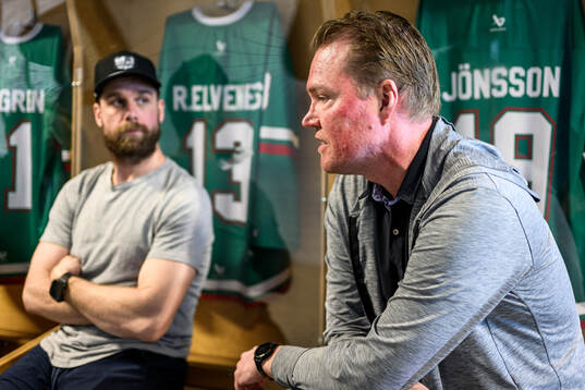 Calvin de Haan och Kenny Jönsson