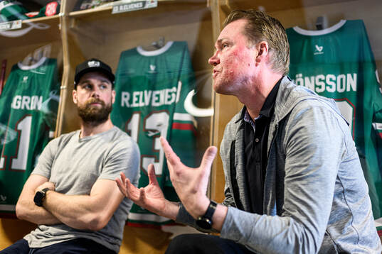 Calvin de Haan och Kenny Jönsson