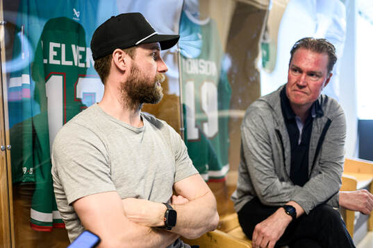 Calvin de Haan och Kenny Jönsson