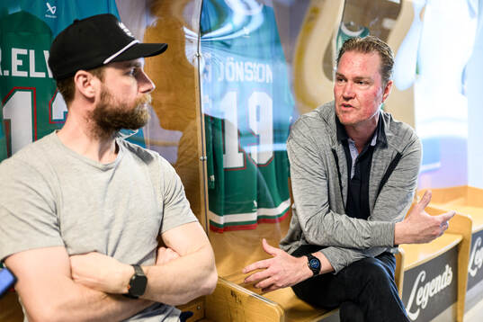 Calvin de Haan och Kenny Jönsson