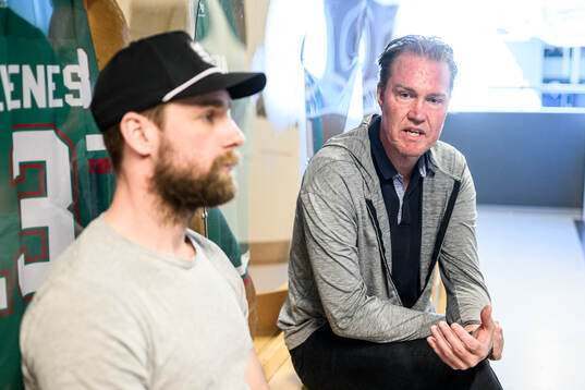 Calvin de Haan och Kenny Jönsson