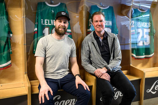 Calvin de Haan och Kenny Jönsson
