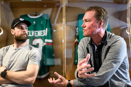 Calvin de Haan och Kenny Jönsson