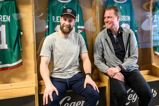 Calvin de Haan och Kenny Jönsson