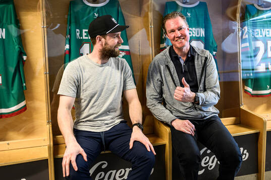 Calvin de Haan och Kenny Jönsson