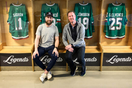Calvin de Haan och Kenny Jönsson