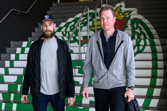 Calvin de Haan och Kenny Jönsson