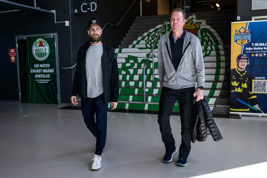 Calvin de Haan och Kenny Jönsson