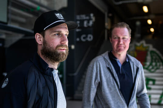 Calvin de Haan och Kenny Jönsson