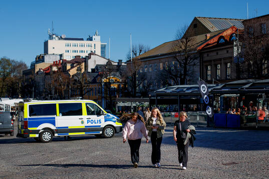 Poliser på Stortorget