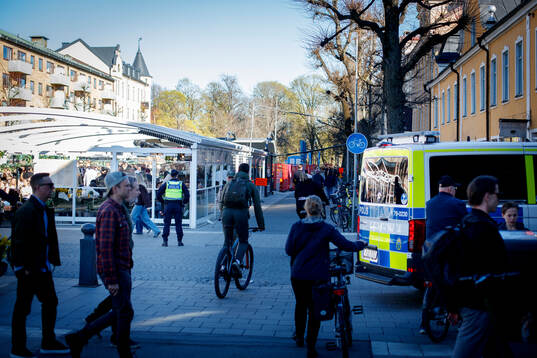 Poliser på Stortorget