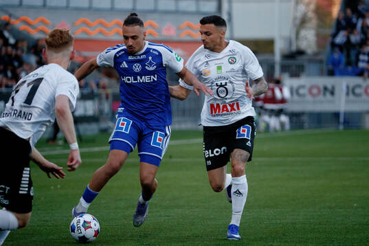 IFK Norrköpings Moutaz Neffati och Örebros Ahmed Yasin