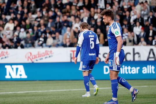 IFK Norrköpings Christoffer Nyman och Tim Prica deppar