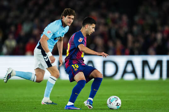 Roony Bardghji of Barcelona