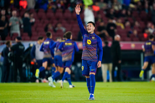 Roony Bardghji of Barcelona