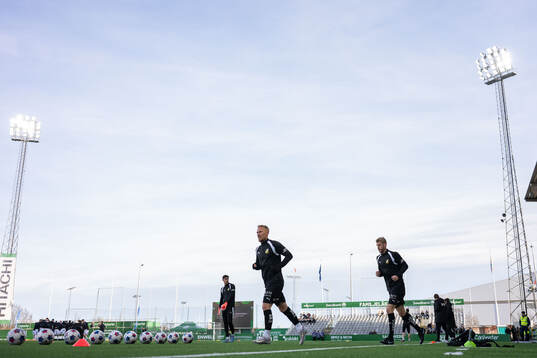 Häckens Mikkel Rygaard Jensen och Filip Helander