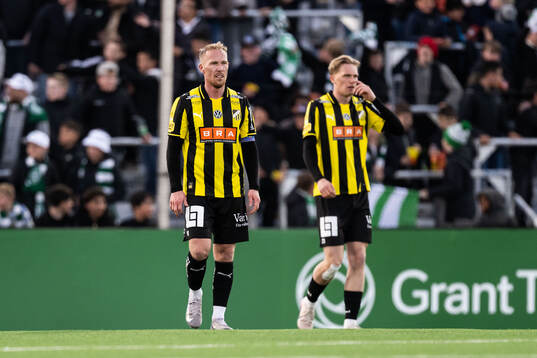 Häckens Mikkel Rygaard Jensen deppar