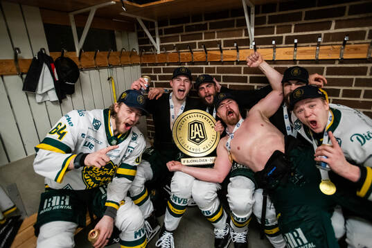 Björklövens Anton Malmström, Linus Cronholm och Gustav