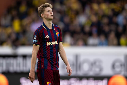 Djurgårdens Patric Åslund deppar