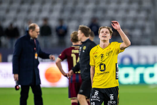 Elfsborgs Gottfrid Rapp jublar