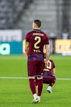 Djurgårdens Piotr Johansson deppar