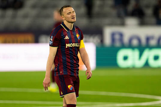 Djurgårdens Piotr Johansson deppar