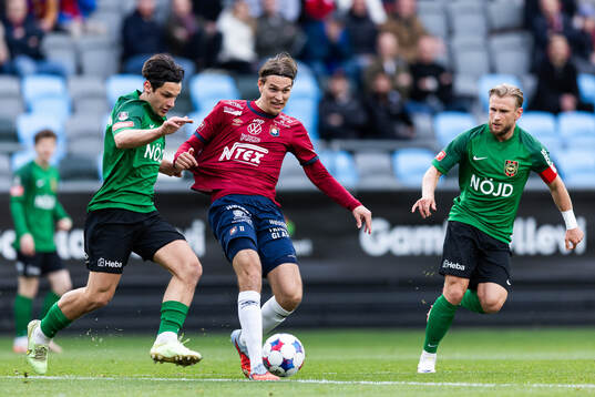 Brommapojkarnas Kevin Ackermann och Simon Strand