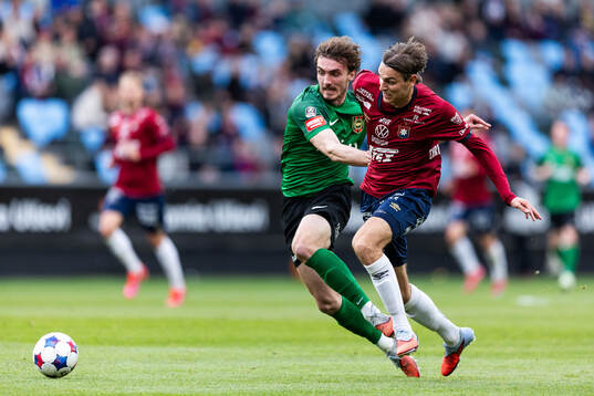 Brommapojkarnas Andreas Troelsen och Örgrytes Noah