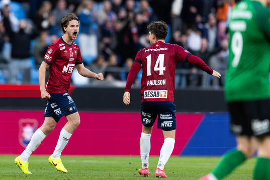 Örgrytes Christoffer Styffe jublar