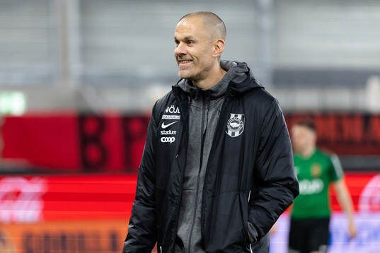 Brommapojkarnas tränare Roger Sandberg