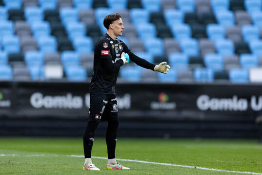 Örgrytes målvakt Hampus Gustafsson