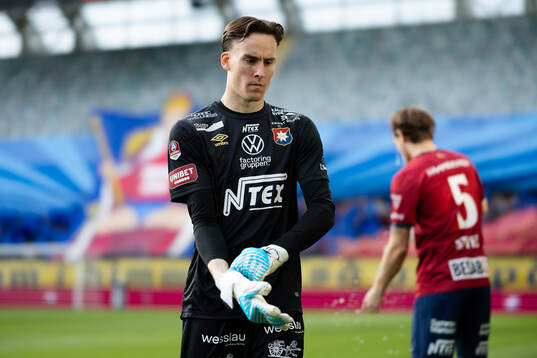 Örgrytes målvakt Hampus Gustafsson
