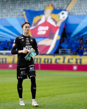 Örgrytes målvakt Hampus Gustafsson