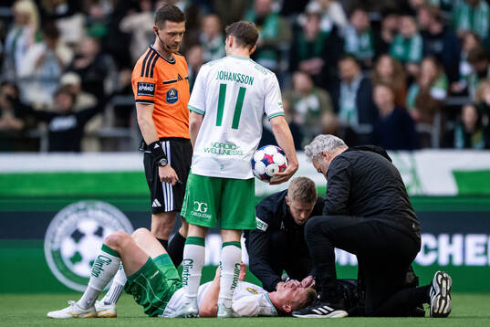 Hammarbys Frederik Winther får vård