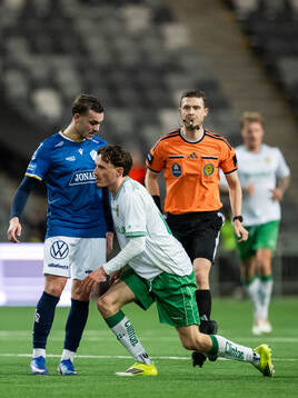 Halmstads Aleksander Damnjanovic Nilsson, Hammarbys Noah