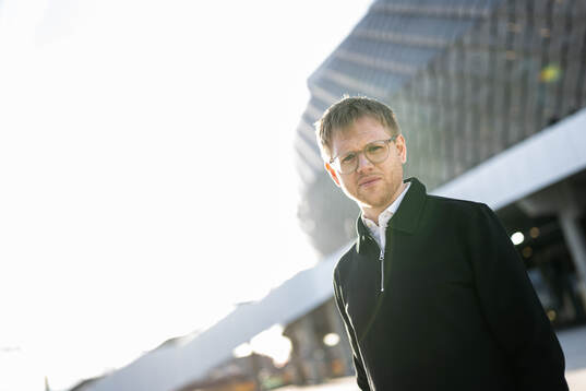 Expressens reporter Linus Petersson