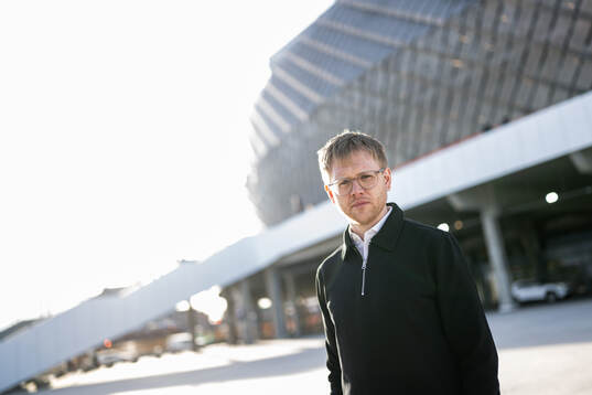 Expressens reporter Linus Petersson