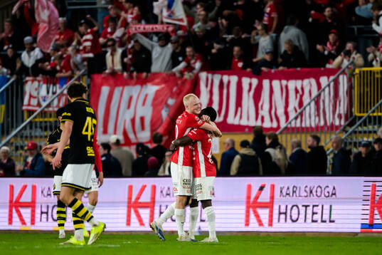 Degerfors Marcus Rafferty jublar