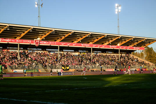 Fullsatt på Stora Valla