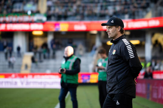 GAIS tränare Fredrik Holmberg