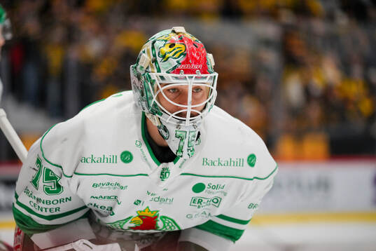 Rögles målvakt Arvid Holm