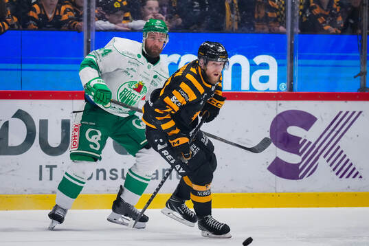Rögles Calvin De Haan och Skellefteås Jonathan Davidsson