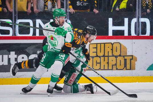 Rögles Filip Johansson och Skellefteås Lars Bryggman