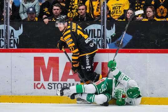Skellefteås Pär Lindholm och Rögles Daniel Zaar